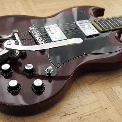 Cimar (~Ibanez/Hoshino) SG-style guitar - made in Japan - pre-lawsuit image 4