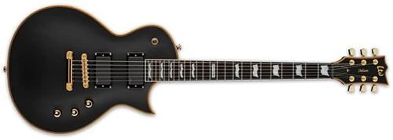 ESP LTD EC-1000 VB Vintage Black Electric Guitar image 1