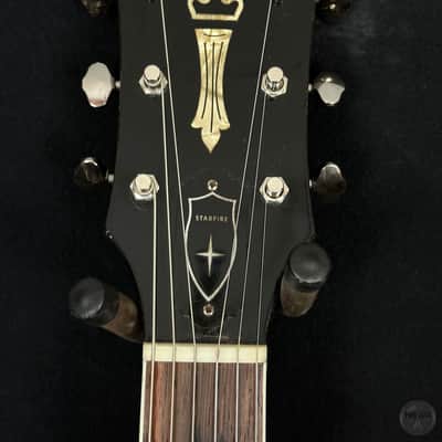 Guild Starfire IV from 1964/65 in sunburst finish with original case with Star Club Logo image 10