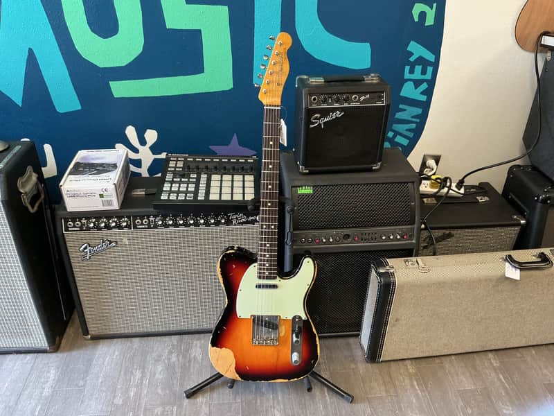 Fender Telecaster Custom shop 2017 - Aged 3 Tone Sun Burst Limited Edition NAMM ‘63 image 1