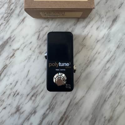 TC Electronic Polytune 3 Noir Mini Polyphonic Tuning Pedal 2019 - Present - Black image 2