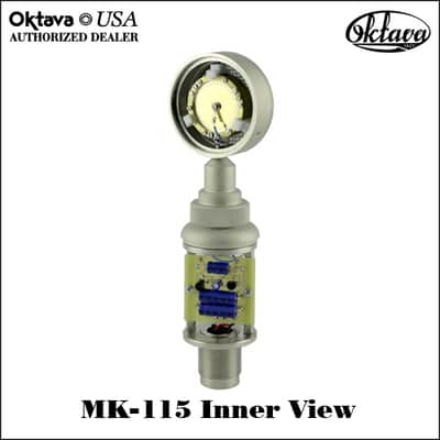 Oktava MK-115 Large Diaphragm Cardioid Microphone - 2025 Silver - Shock Mount & Pop Screen - New image 6