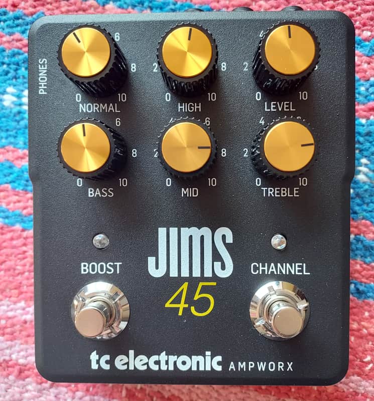 TC Electronic Ampworx Vintage Series JIMS 45 2023 - Present - Black image 1