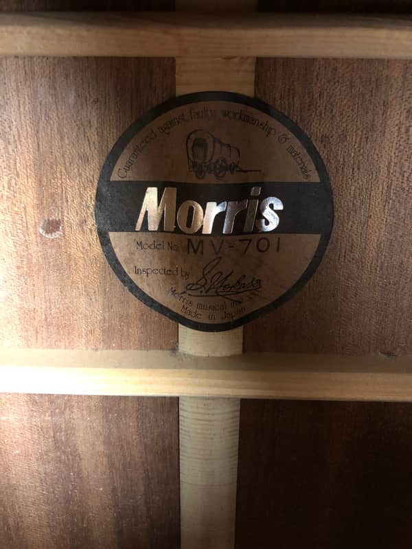 Morris MV-701 Vanguard Series Fantastic! 1980's | Reverb