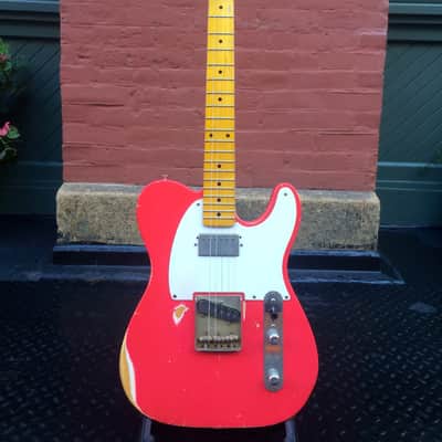 Nash Telecaster 2009 Red w/ Neck Humbucker image 2