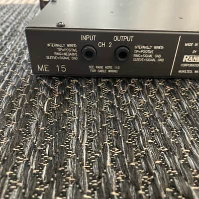Rane Micro Graphic Equalizer - ME15 - 1990s image 4