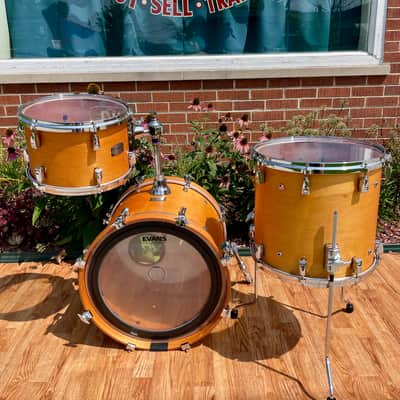 Yamaha Absolute Hybrid Maple Bop Kit Vintage Natural 18/12/14 *Mint!* image 13