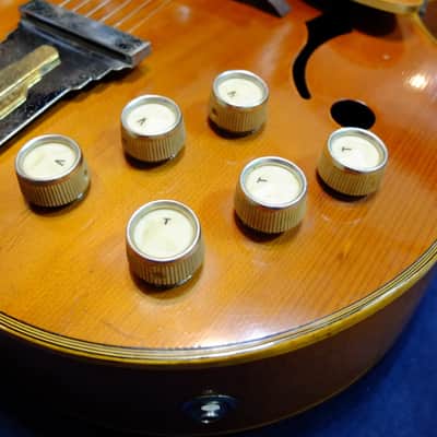 c. 1964 Kawai EP-150 Vintage 3-pickup Archtop Jazz Rockabilly Guitar Made in Japan - Great Guitar! image 3