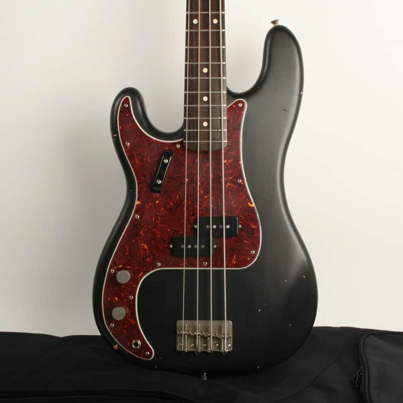 Nash PB-63 Black Lollar Pickups Left Handed GRT-611 image 1