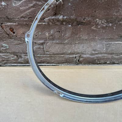 Unbranded 13" 5-Lug Chrome Drum Hoop Rim - Used, Good Condition image 5