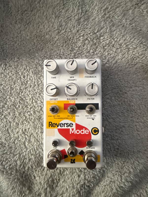Chase Bliss Audio Reverse Mode C 2023 - White Graphic image 1