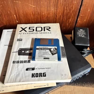 KORG X5DR AI2 Synthesis Module Midi New internal Battery w/ box image 6