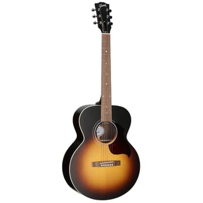 Gibson Exclusive J-165 Non-Cutaway Jumbo Acoustic-Electric Guitar (with Case), Satin Vintage Sunburst image 2