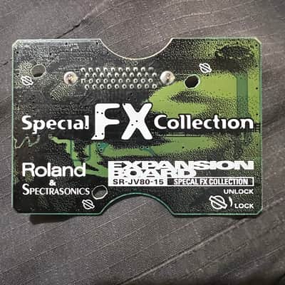 Roland SR-JV80-15 Special FX Expansion Board 1990s - Green image 1
