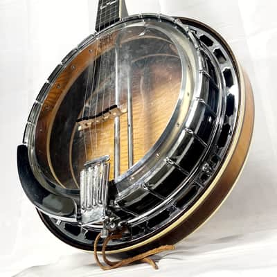 Washburn B18 5 String Resonator 1983 - Clear Gloss image 3