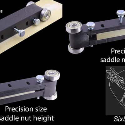 Saddle and Nut Height & Thickness Sander 84mm Made in the USA image 2