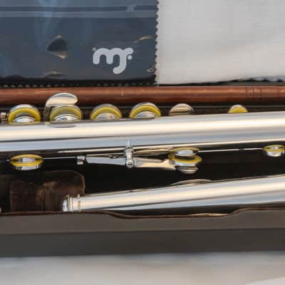Di Zhao DZ-470 Open-hole Intermediate Flute *Split-E *Silver headjoint *Low-B *Overhauled New Pads image 8