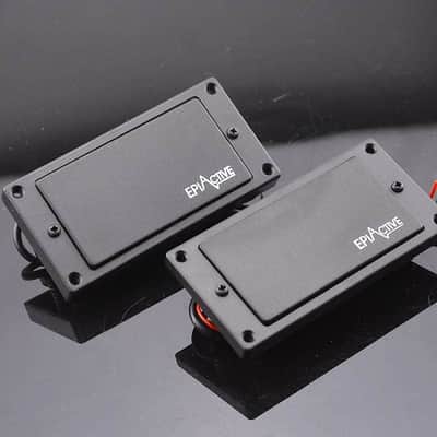 Epiphone Black Closed Guitar Active Humbucker Pickups image 1