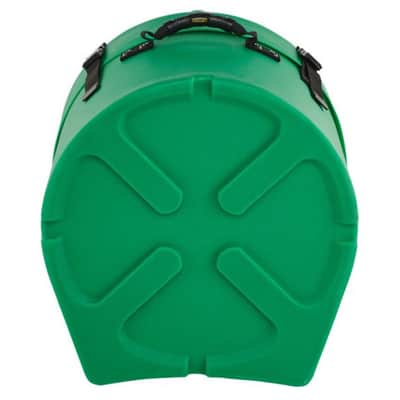 Hardcase 16" Floor Tom Drum Case HNP16FTDG Dark Green image 4