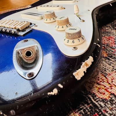 MJT Stratocaster Body Fender Desert Sunset Relic NEW image 1