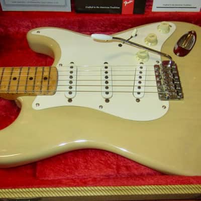 1994 Fender Custom Shop '54 Stratocaster Blonde w/ Certificate, Papers & Original Case image 13
