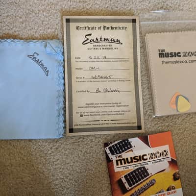 Eastman DM1 2019 Satin Natural image 9