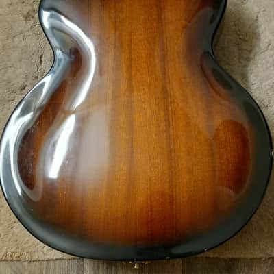 Zimnicki Nouveau Archtop Jazz Guitar 1991 - Tobacco Sunburst image 6