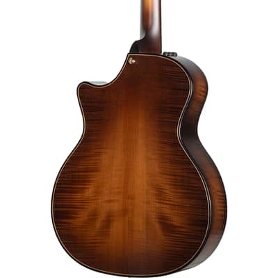 Taylor 614ce Builder’s Edition Acoustic Electric Guitar - Wild Honey Burst image 6