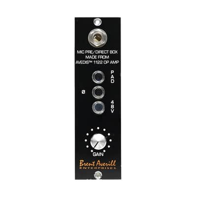 Brent Averill BAE 312ADI 500-Series Mic Pre/DI with the API 2520 op amp. image 2