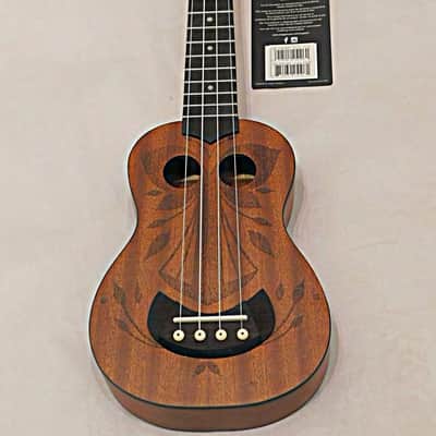 Stagg Tiki series soprano ukulele with sapele top and Gig Bag 2018 OH finish image 1