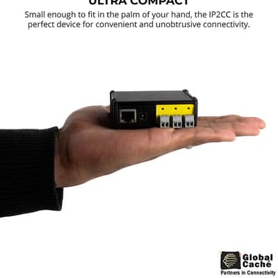 Global Caché IP2CC-P iTach TCP/IP to Contact Closure Converter with Power Over Ethernet - Connects Relay Devices to a Wired Connection image 4