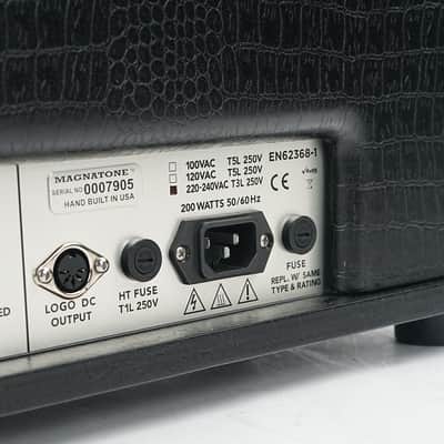 Magnatone SL100 Slash 100 Watt Head Black Croc image 8