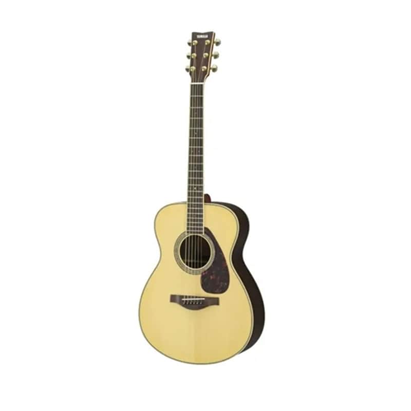 Yamaha LS6-ARE Small Body Acoustic Electric Guitar. Spruce Top and passive electronics, Natural image 1