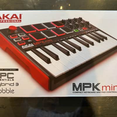 **LIKE NEW-IN BOX-ONE OWNER** Akai MPK Mini MKII 25-Key MIDI Controller 2014 - Present - Black image 7