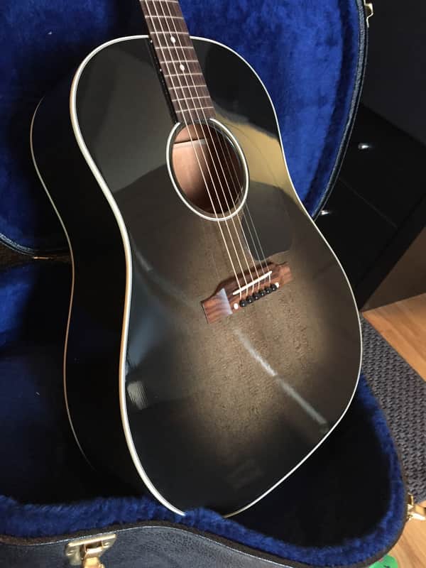 Gibson Acoustic J45 Standard - Very rare Cobra Burst finish! | Reverb