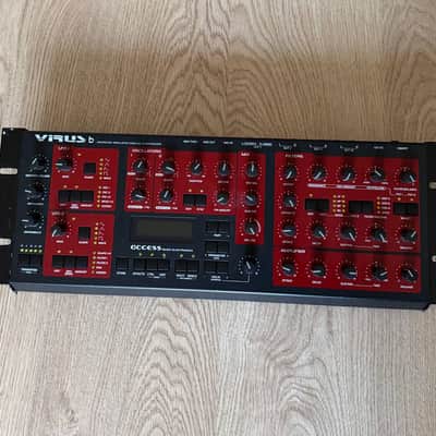 Access Virus B Desktop Digital Synthesizer 1999 - 2002 - Black / Red