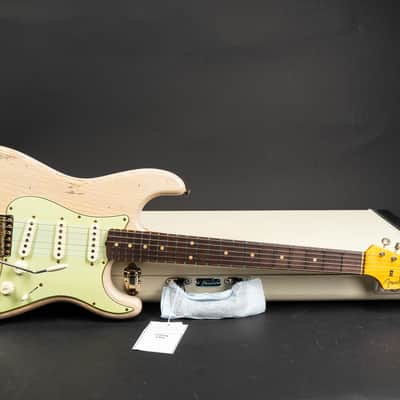 Fender Custom Shop 1956 Stratocaster Heavy Relic - Super Faded Aged Dirty White Blond image 9