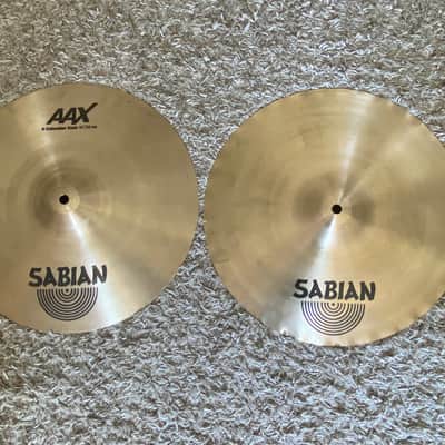 Sabian 14" AAX X-Celerator Hi-Hat Cymbals (Pair) 2019 - Present - Natural image 1