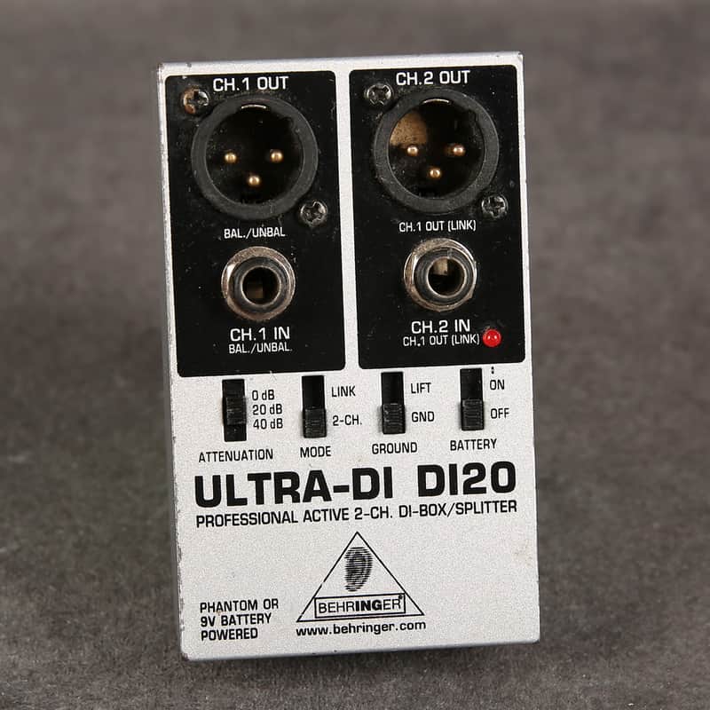 Behringer ULTRA-DI DI20 Active DI Box - 2nd Hand image 1