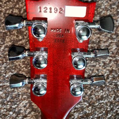 2012 Gibson Les Paul Traditional  pro II electric guitar  made Usa Hardshell case image 8