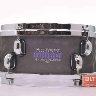 Tama MP1455ST 5.5x14" Mike Portnoy Melody Master Signature Steel Snare Drum 2026 Hammered Black image 1