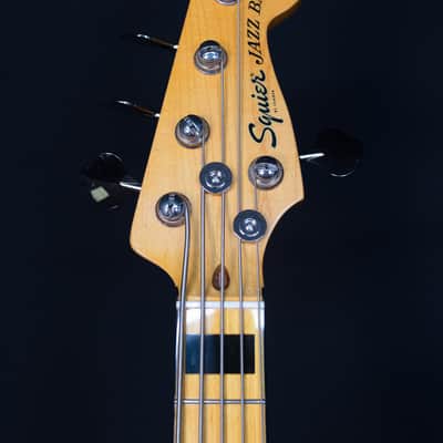 Squier Classic Vibe '70s Jazz Bass V, Maple FB, Black image 9