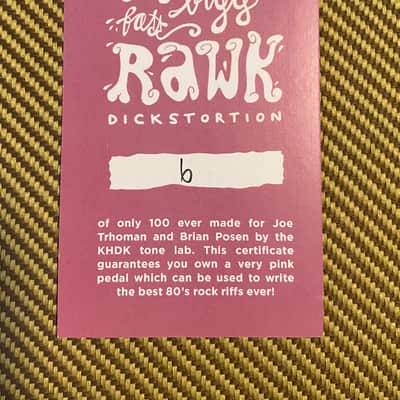 KHDK Electronics My Bigg Fatt Rawk - complete - Box #1 - Pedal #6 image 4