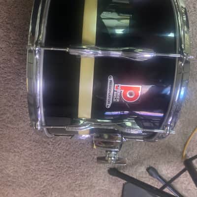 Premier resonator drums 1970 - black with pearl stripe image 4