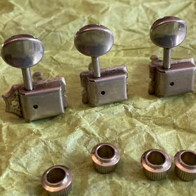 vintage FENDER 1980's parts tuners jack cup bushings screws for telecaster strat stratocaster image 10