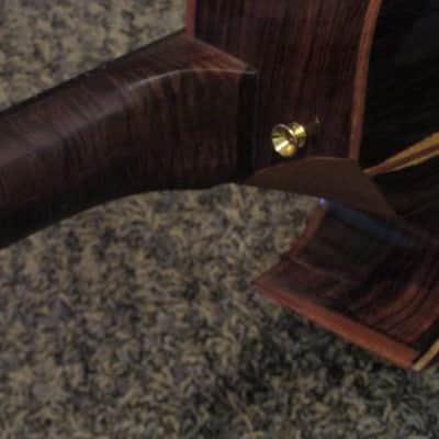2012 K M Clark Custom A Wedge Cutaway Acoustic COCOBOLO Kevin Michael image 13