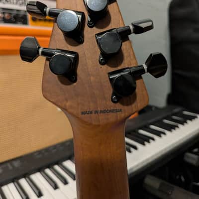 Sterling Music Man Sabre - Cobra Burst image 4