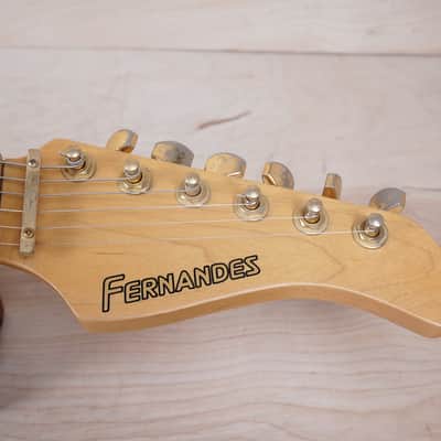 Fernandes FR-75 MIJ 1995 Oil Natural Made in Japan MIJ w/ Bag image 4