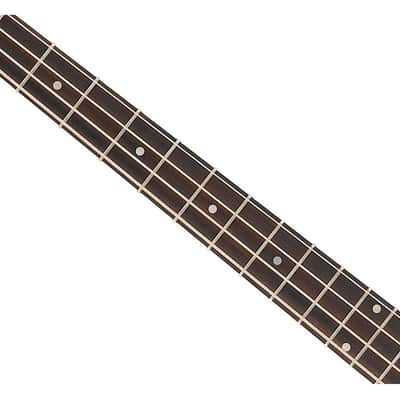Used Ibanez AEB10EDVS AE Acoustic Electric Bass Guitar Dark Violin Sunburst image 3