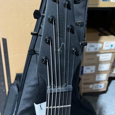 Ibanez Iron Label Iceman 7-string Electric Guitar - Black Flat image 4